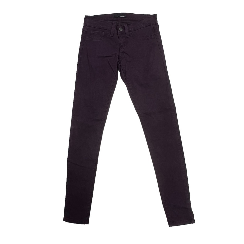 Flying Monkey Purple Skinny Stretch Denim Jeans Size 1 Women’s